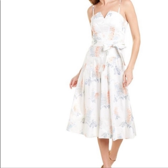 Rebecca Taylor Hydrangea Bow Dress - Picture 7 of 11